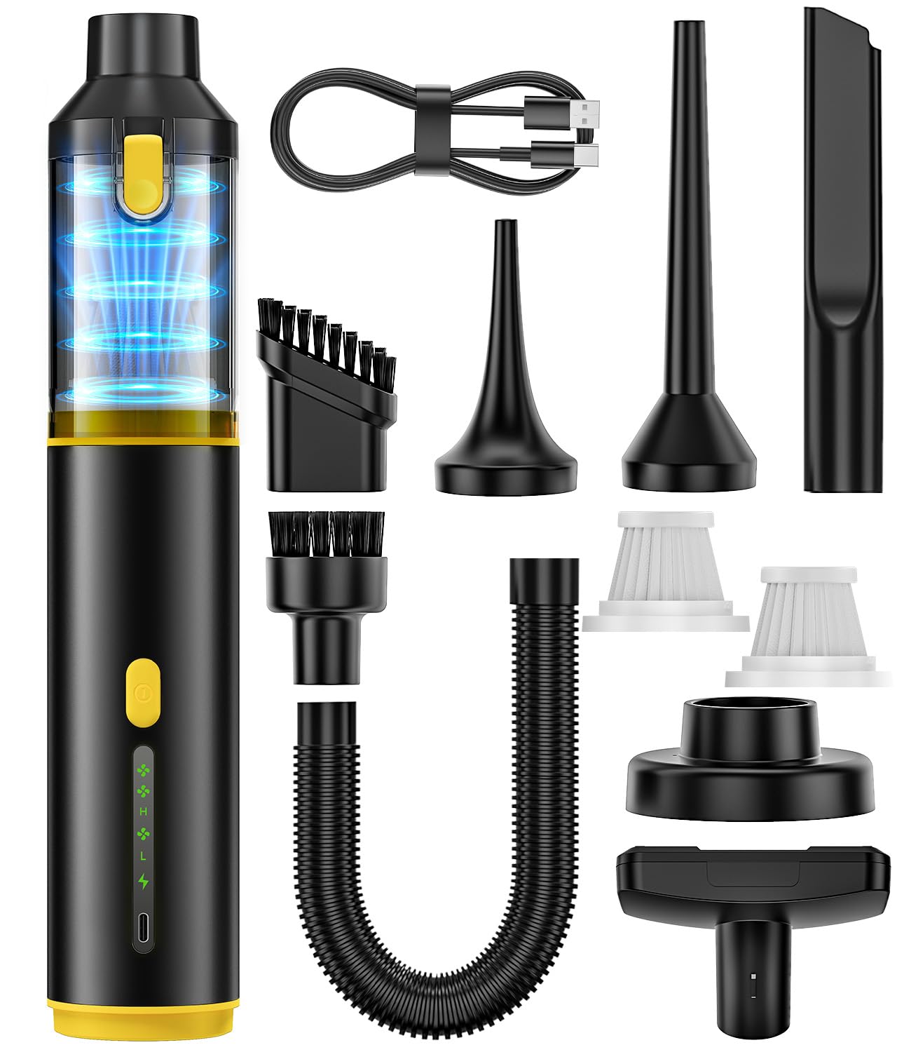 4-in-1 Portable Cordless Handheld Vacuum Cleaner