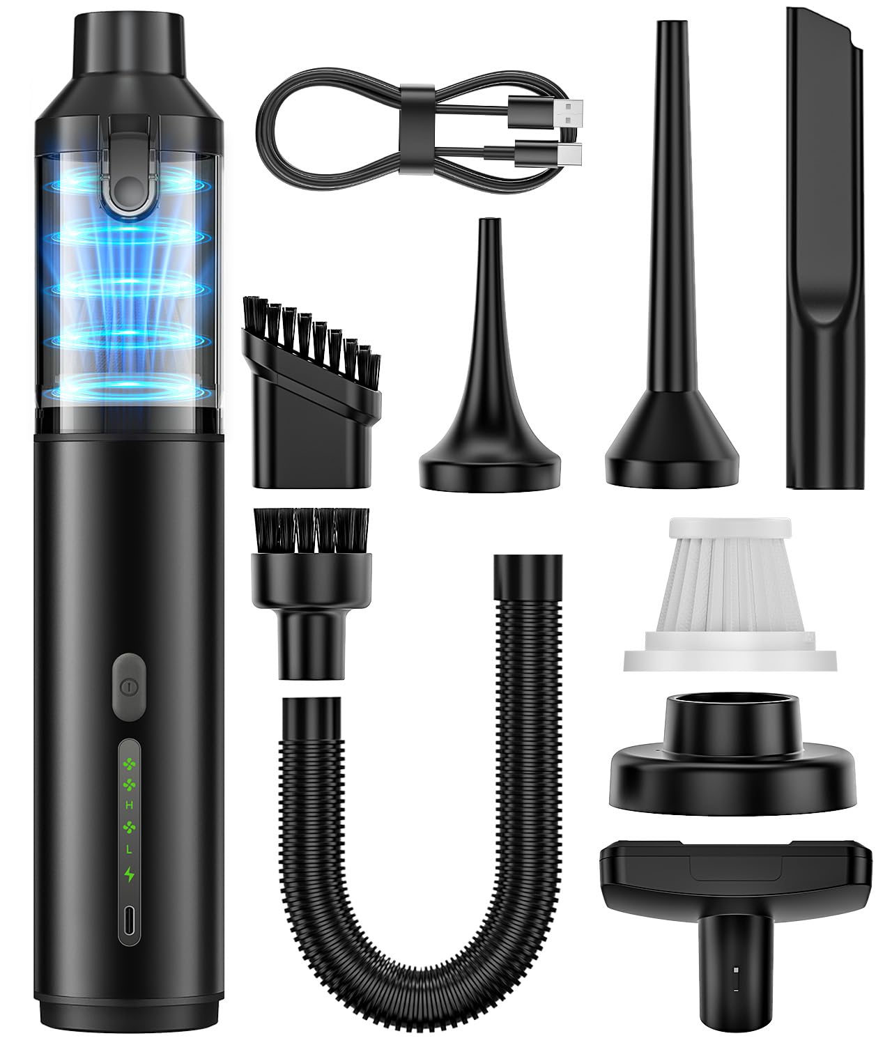 4-in-1 Portable Cordless Handheld Vacuum Cleaner