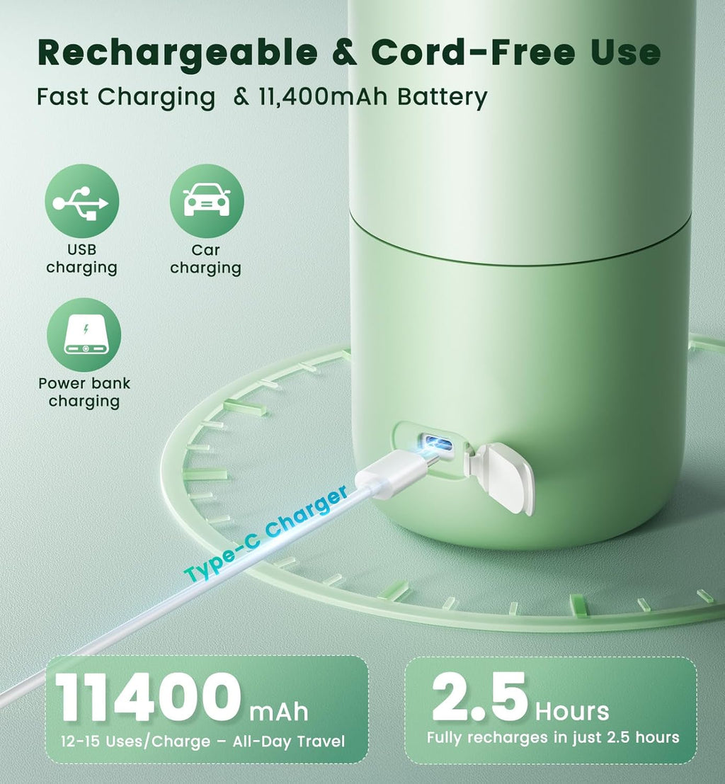 Portable Bottle Warmer with Fast Heating & Precise Temperature Control